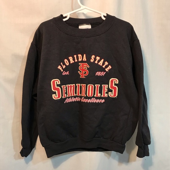Florida State Seminoles Pullover Sweatshirt FSU Sm - Picture 1 of 5